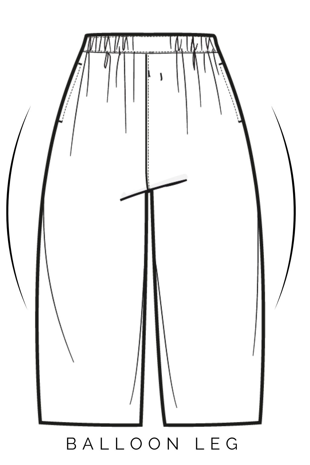 Textured Gingham Ottie Trousers