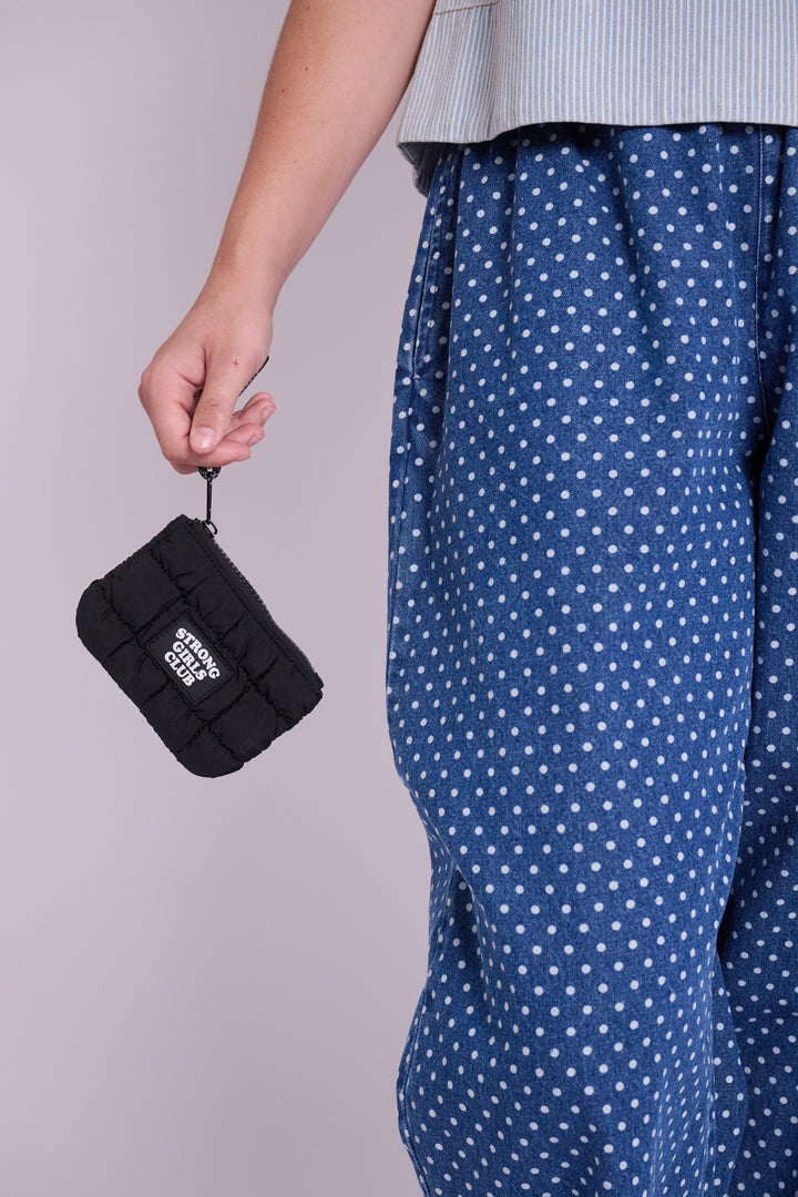 Black Dumpling Purse