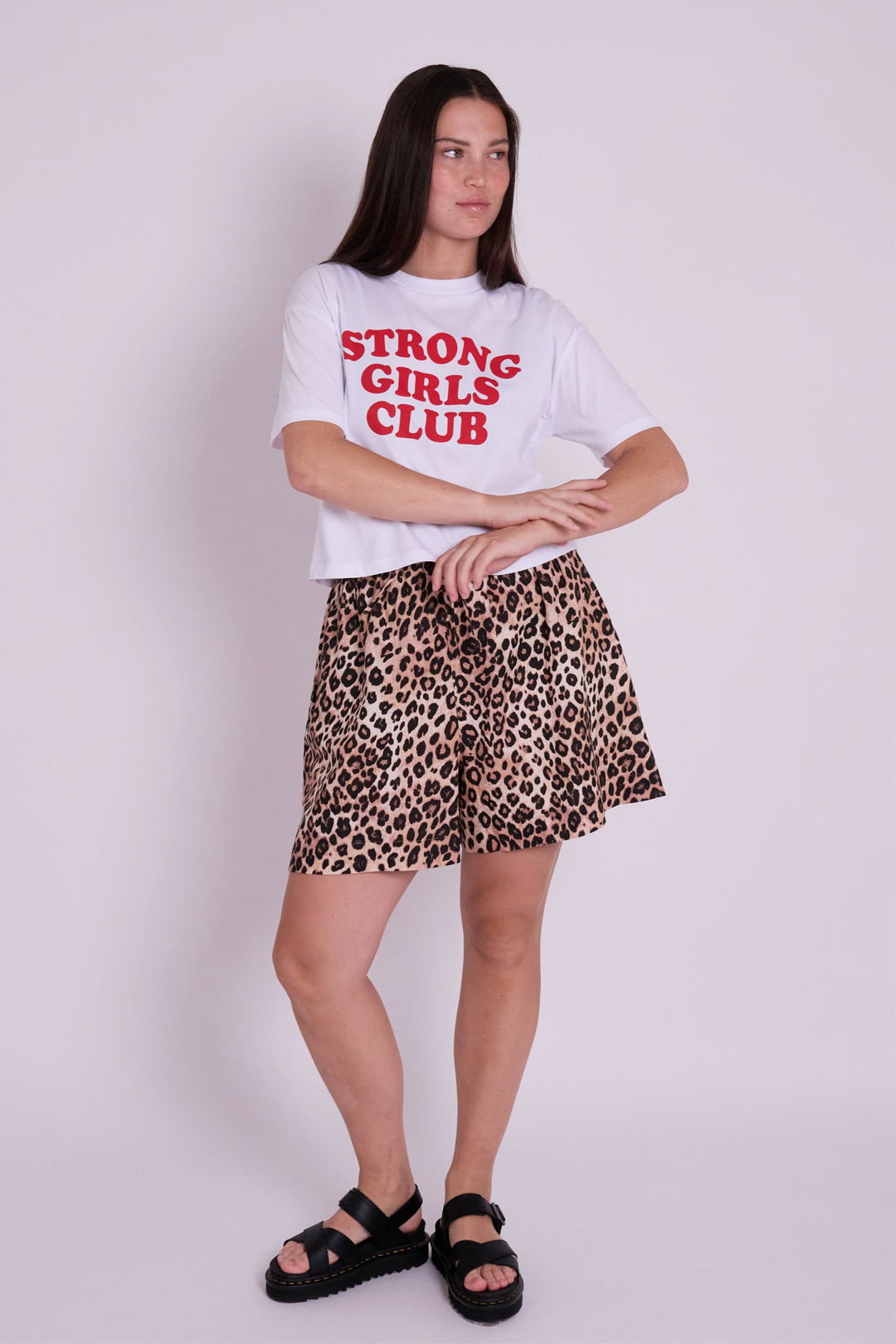 Fauna Leopard Shorts