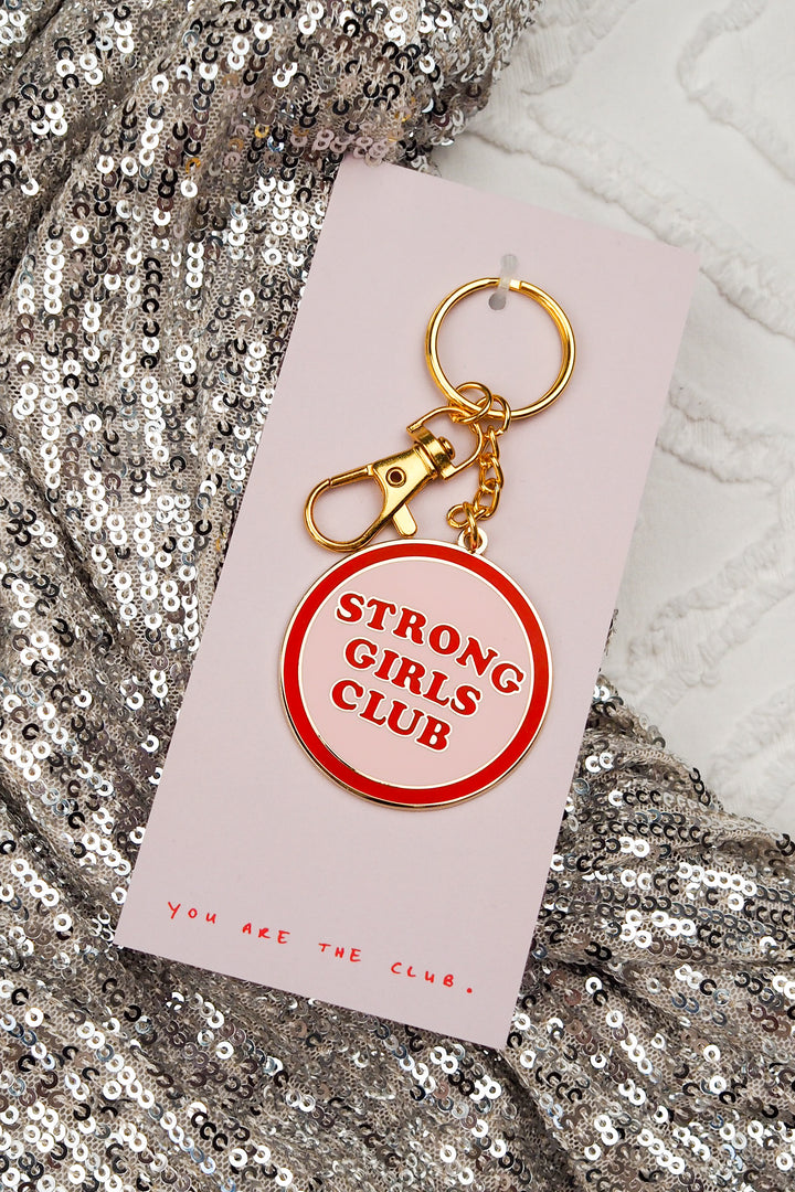 Strong Girls Club Keyring