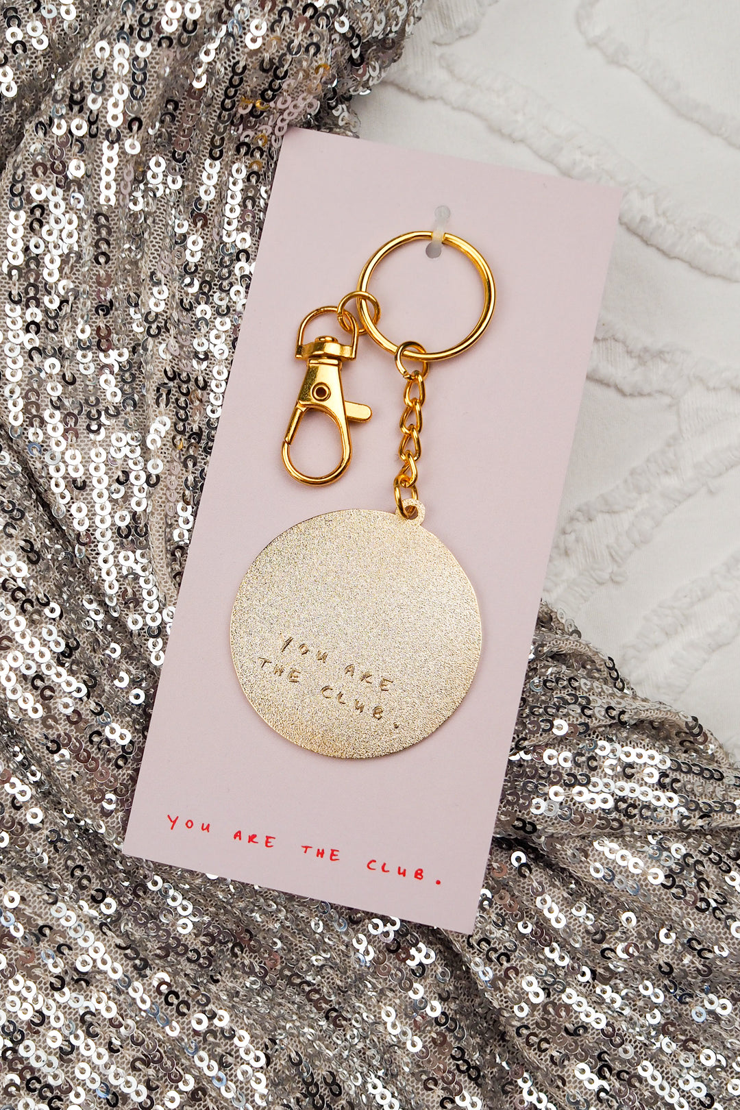 Strong Girls Club Keyring