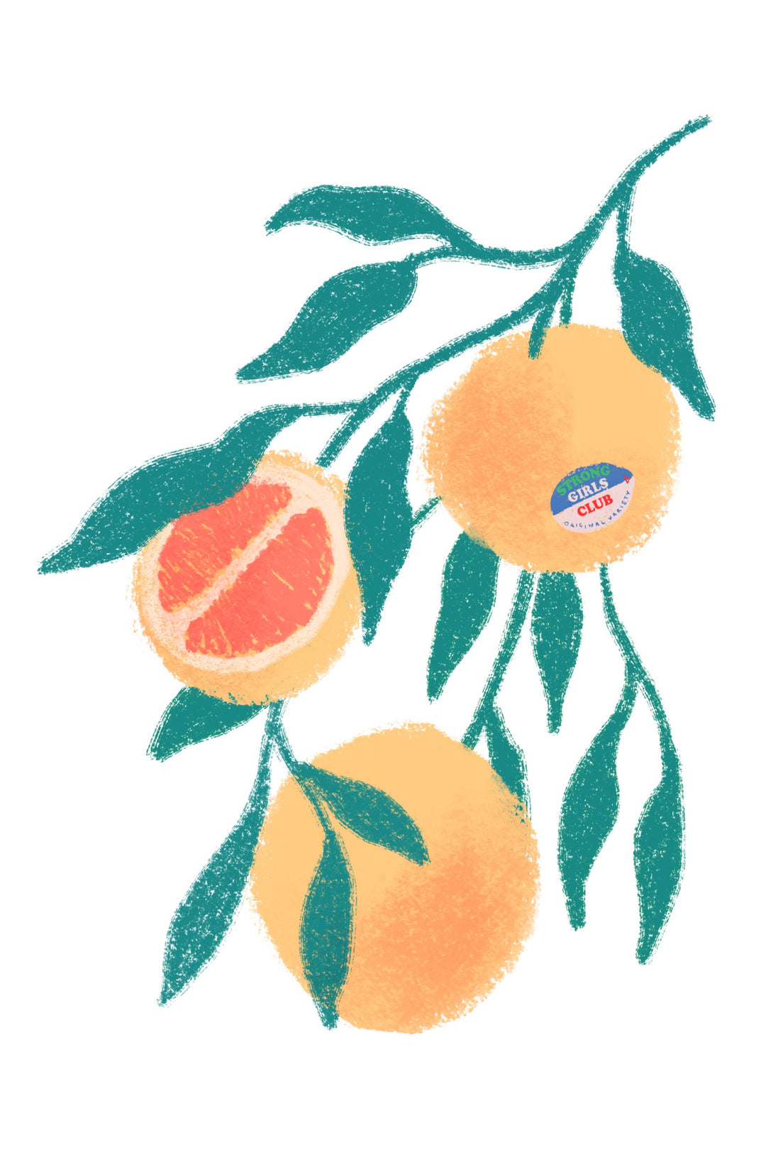 The Club Grapefruit Graphic TShirt