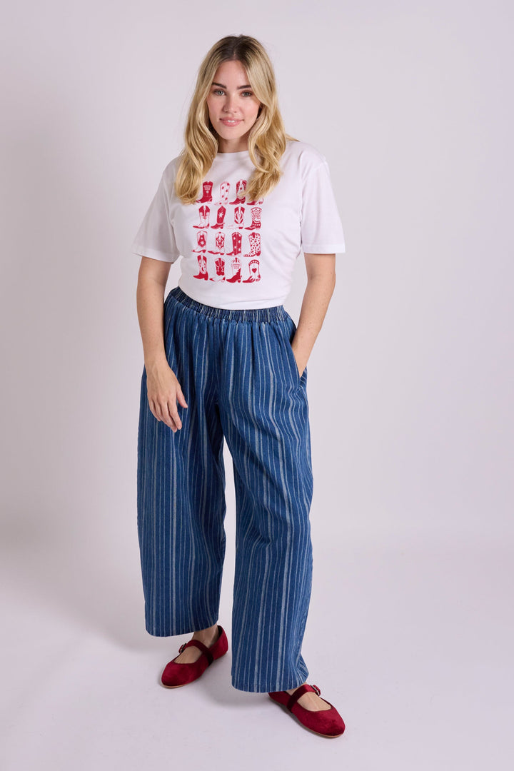 The Club Cowgirl Boots Tee