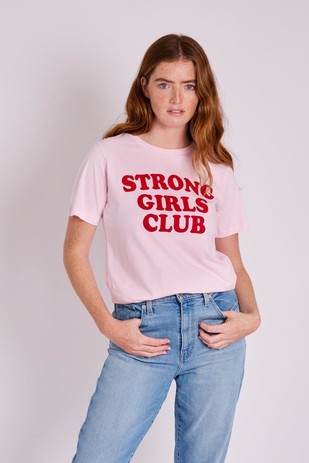 Pink t shirt for girls best sale