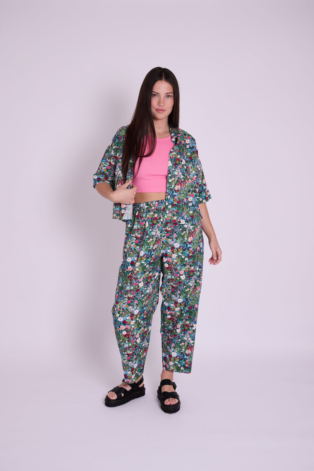 Betty Spring Floral Resort Shirt
