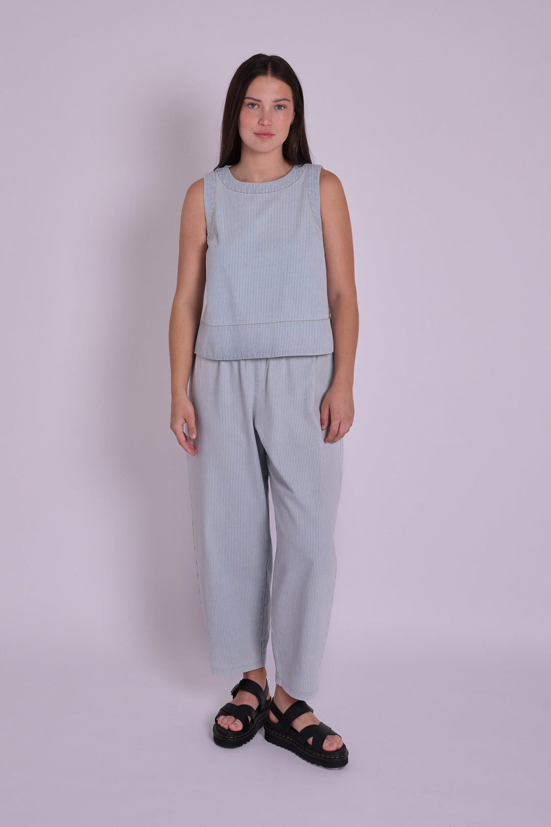 Taylor Ticking Stripe Top