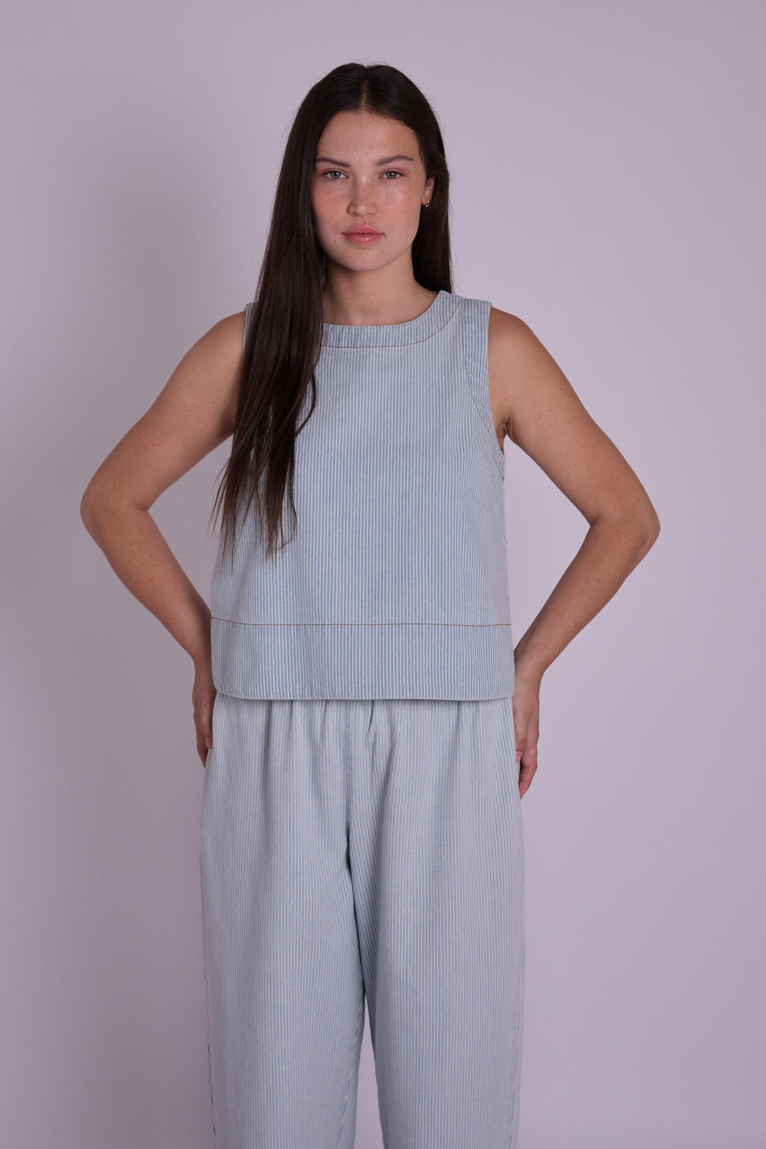 Taylor Ticking Stripe Top