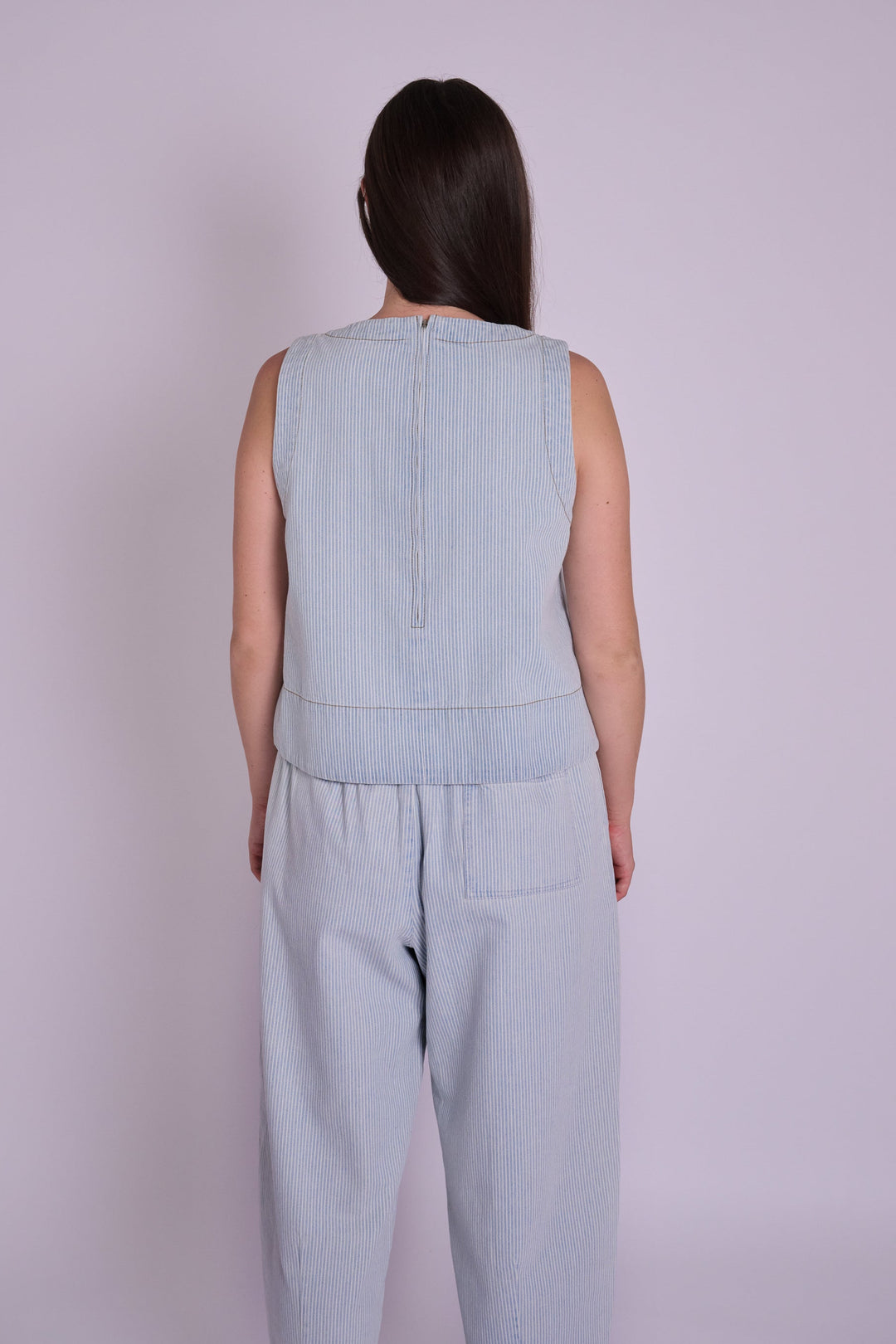 Taylor Ticking Stripe Top