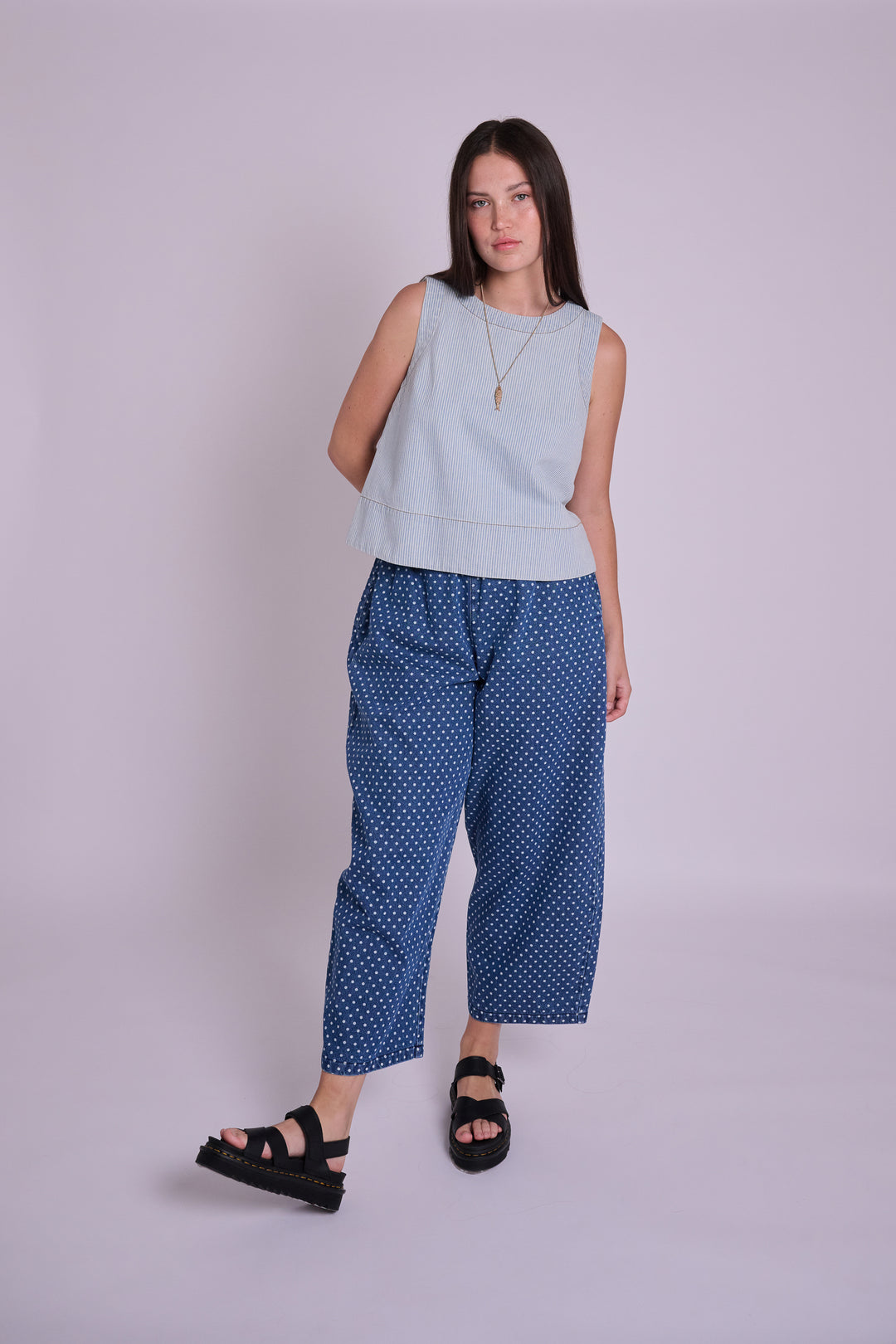 Taylor Ticking Stripe Top