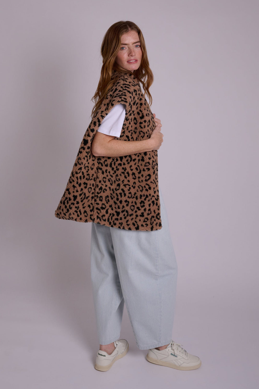 Margie Leopard Gilet