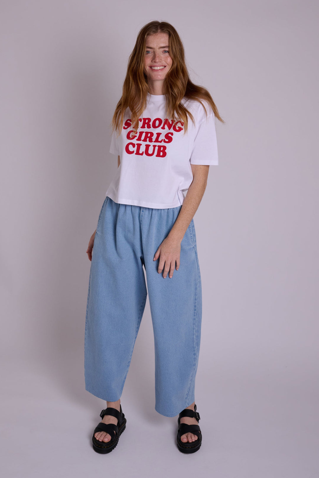 Ottie Denim Trousers Light Wash