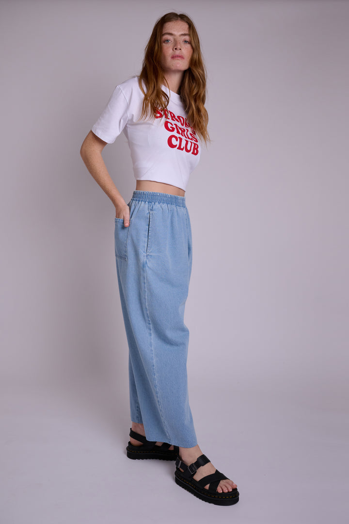 Ottie Denim Trousers Light Wash