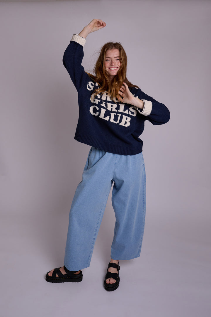 Ottie Denim Trousers Light Wash