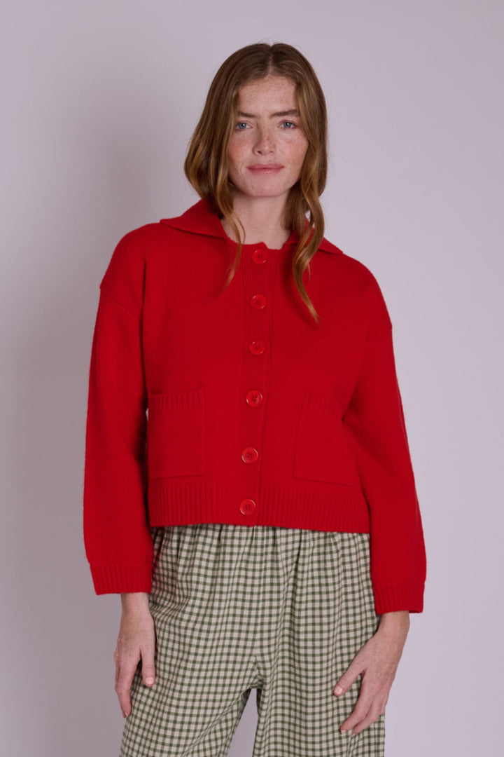 Joanie Collar Cardigan