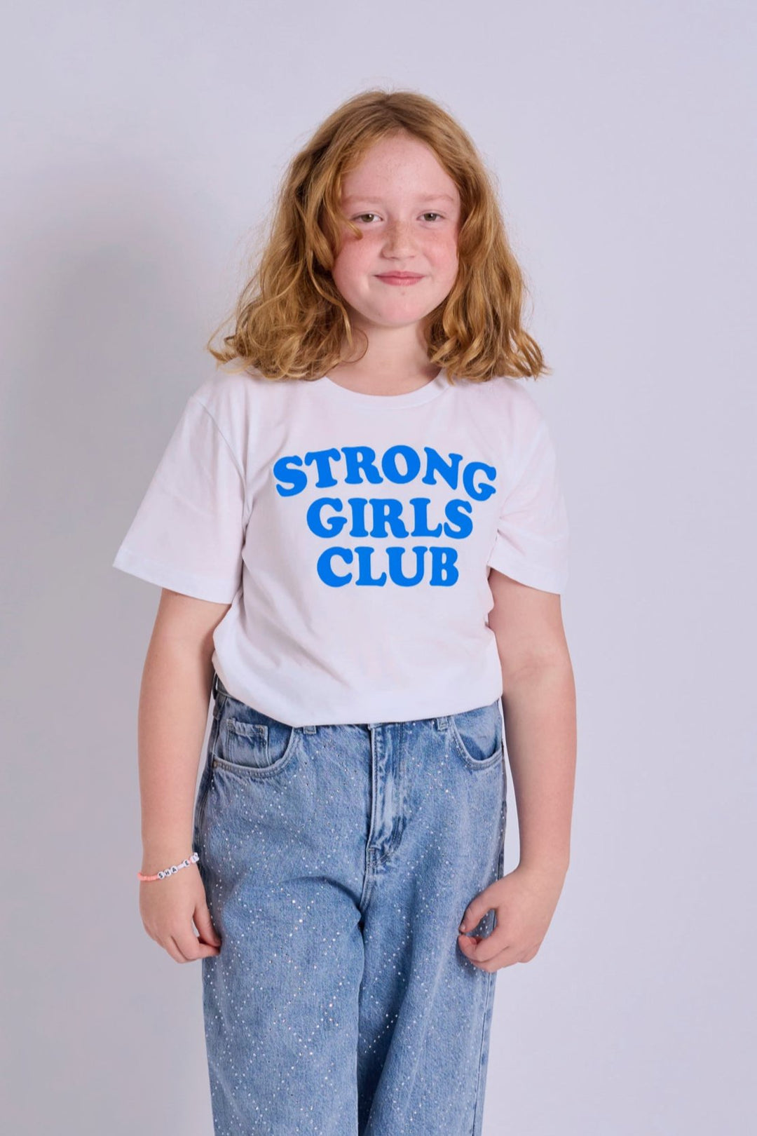 Strong Little Girls Club Blue TShirt