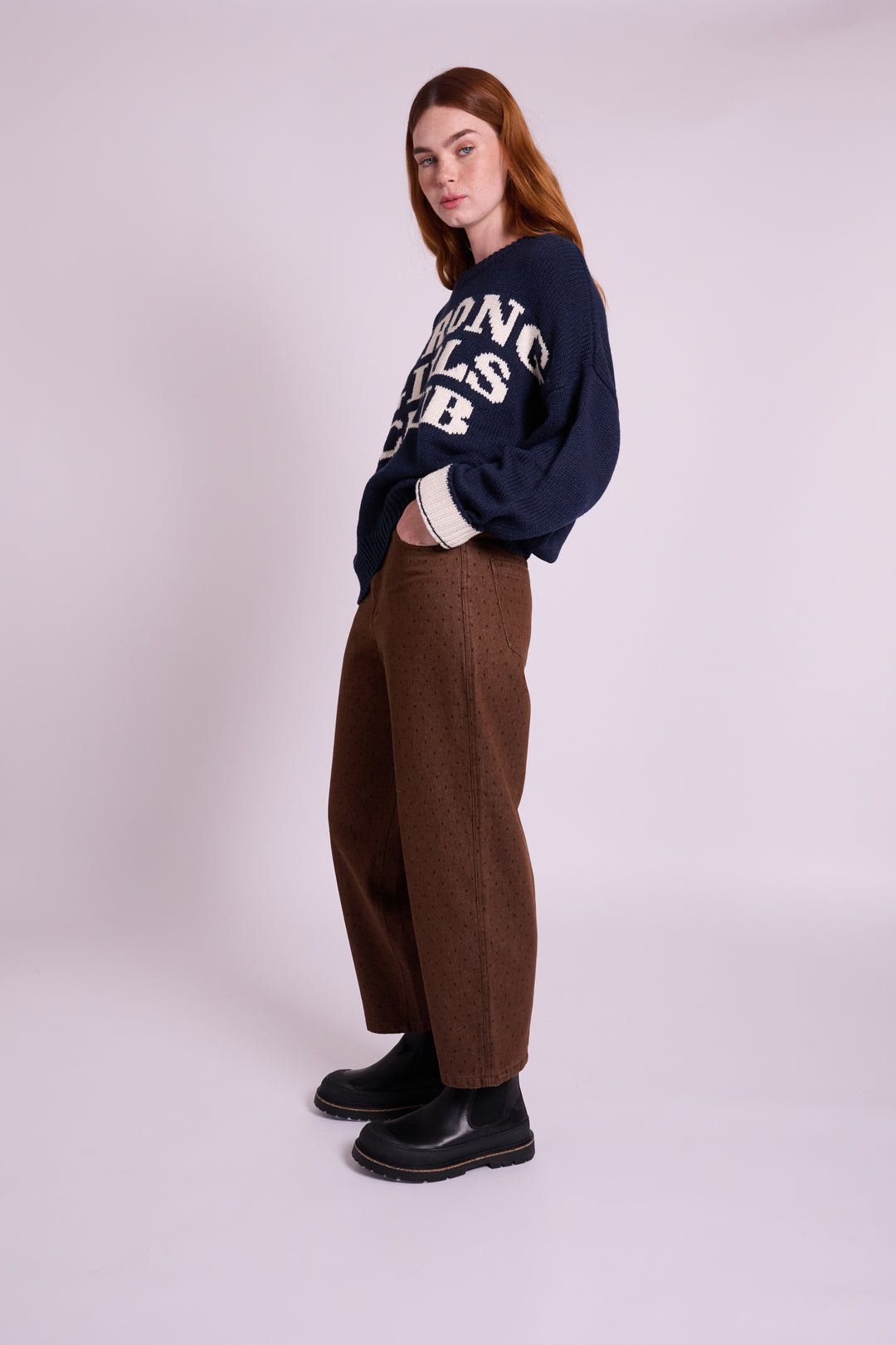 Dolly  High Rise Dot Dash Jean