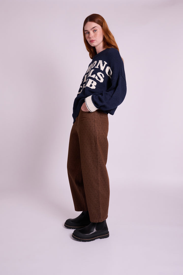 Dolly  High Rise Dot Dash Jean