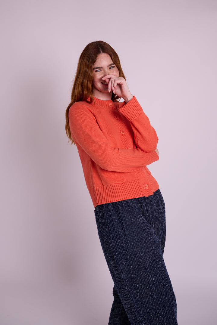 Everly Round Neck Cardigan