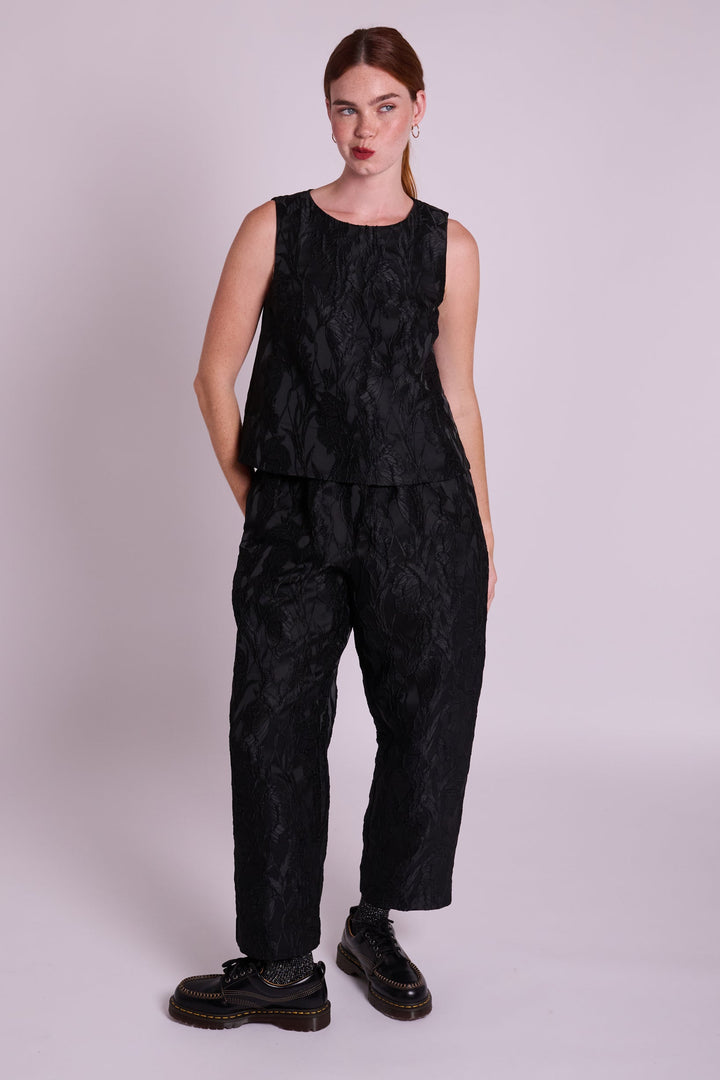 Peggy Jacquard Trousers