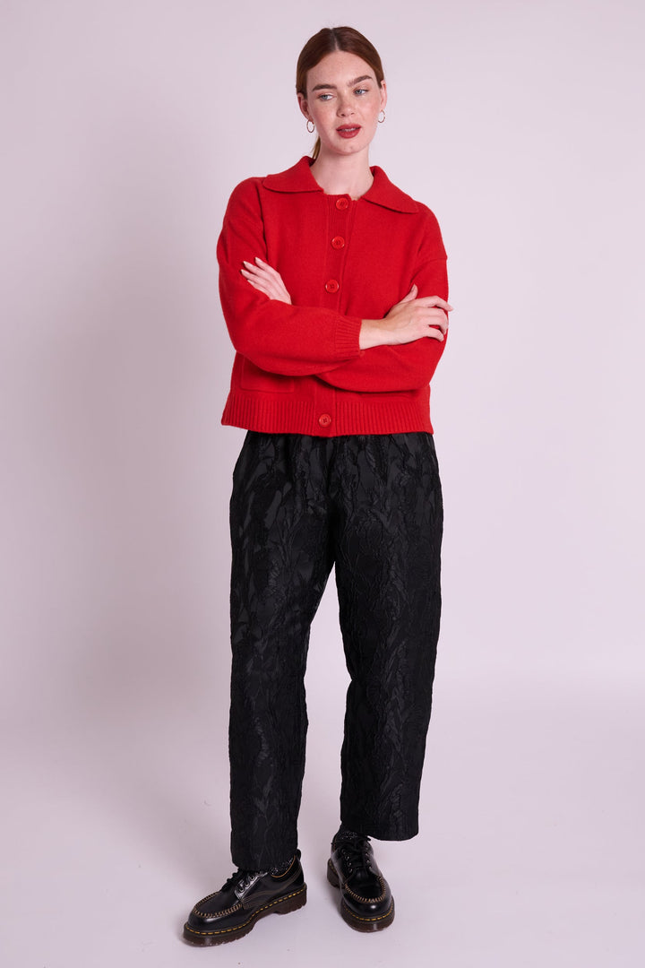 Peggy Jacquard Trousers