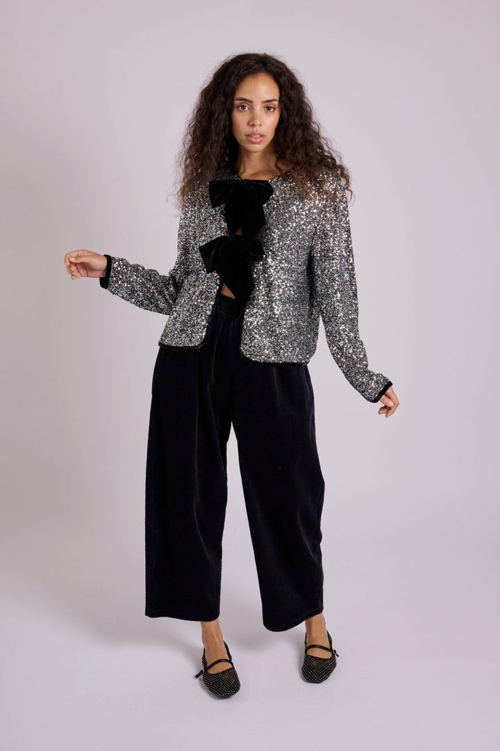 Mika Bow Sequin Jacket