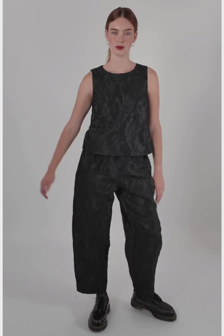 Peggy Jacquard Trousers