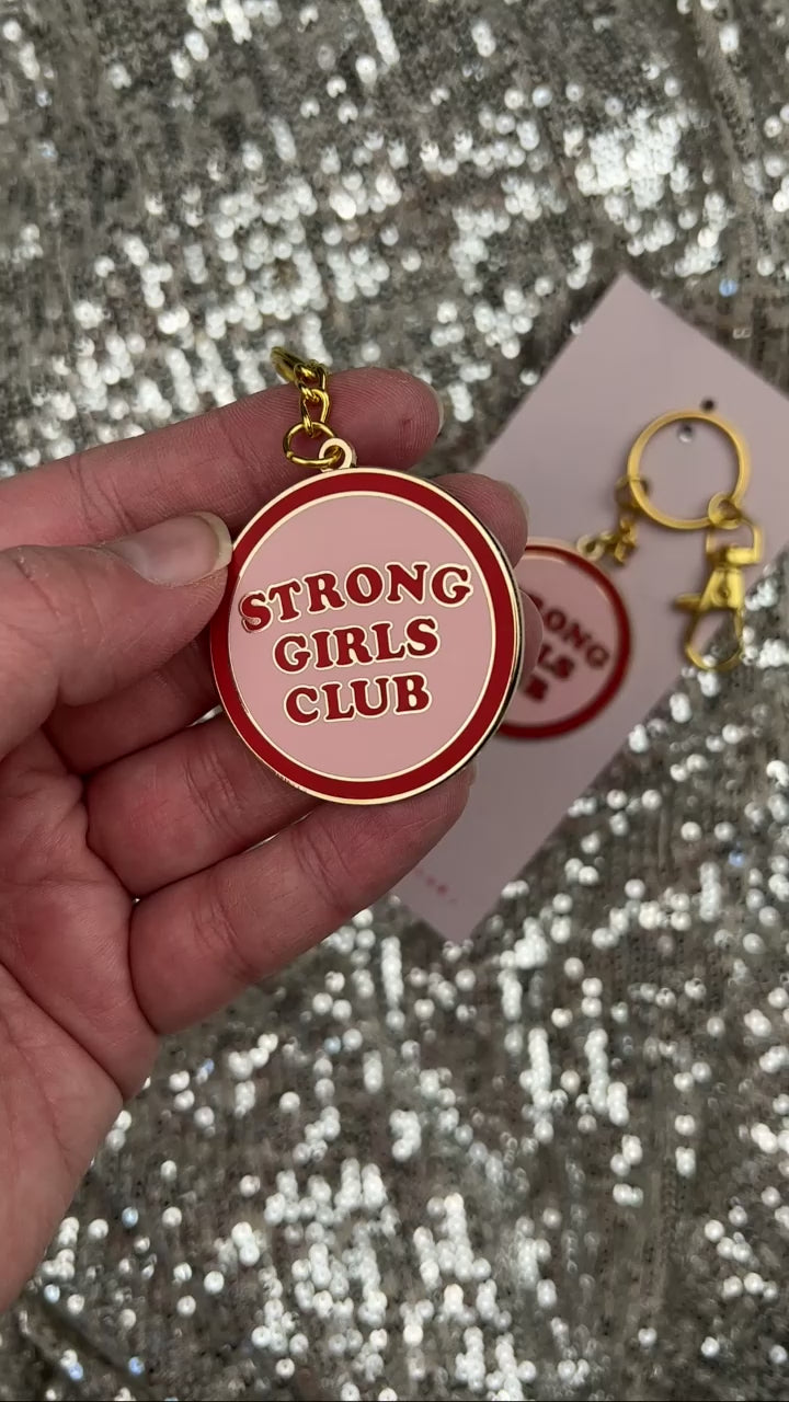 Strong Girls Club Keyring