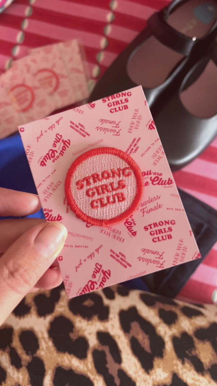 Strong Girls Club Patch