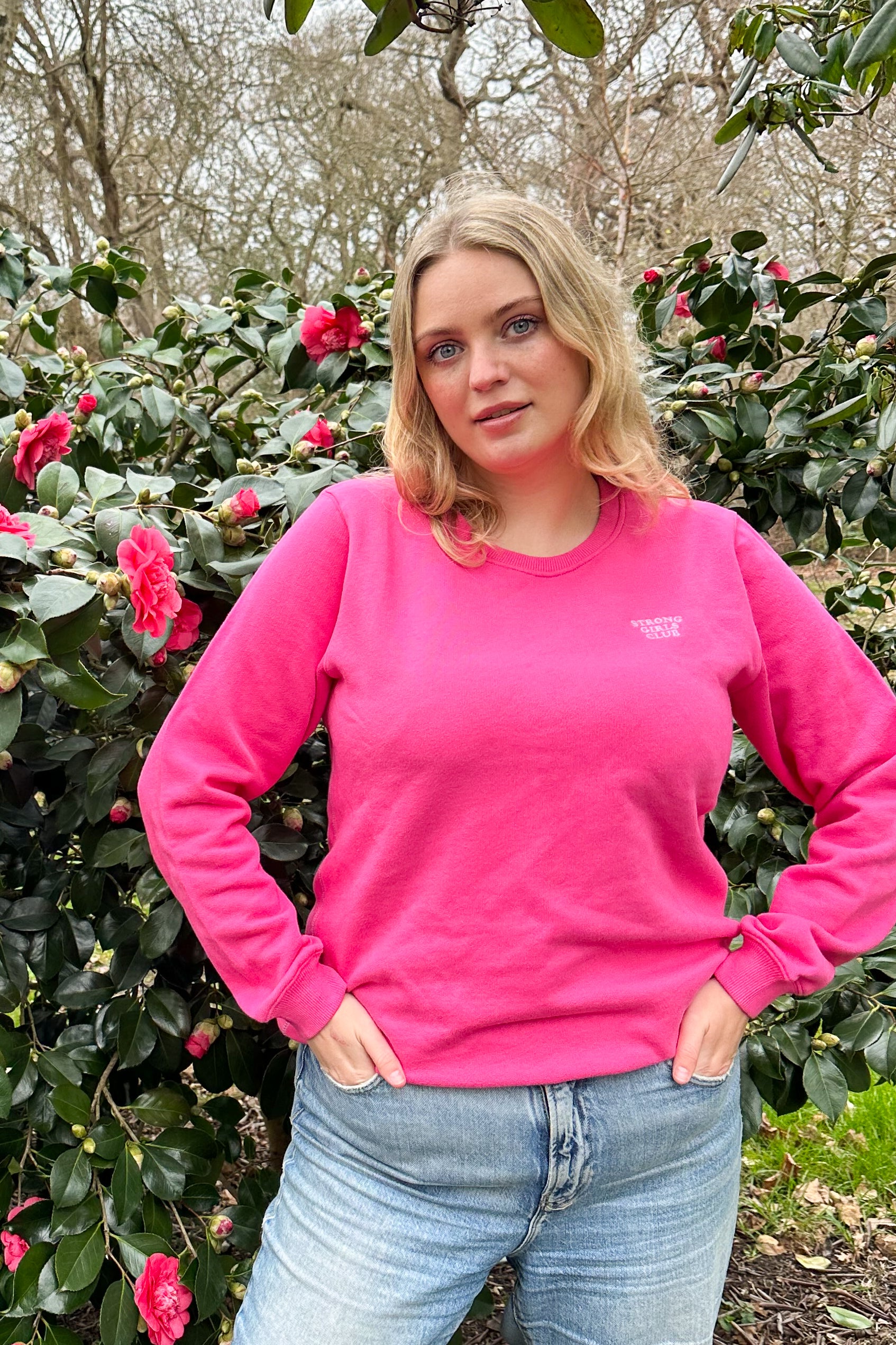 Fuchsia sweatshirt best sale