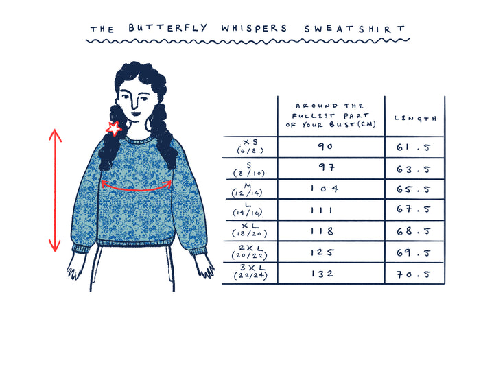 Butterfly Whispers Sweatshirt