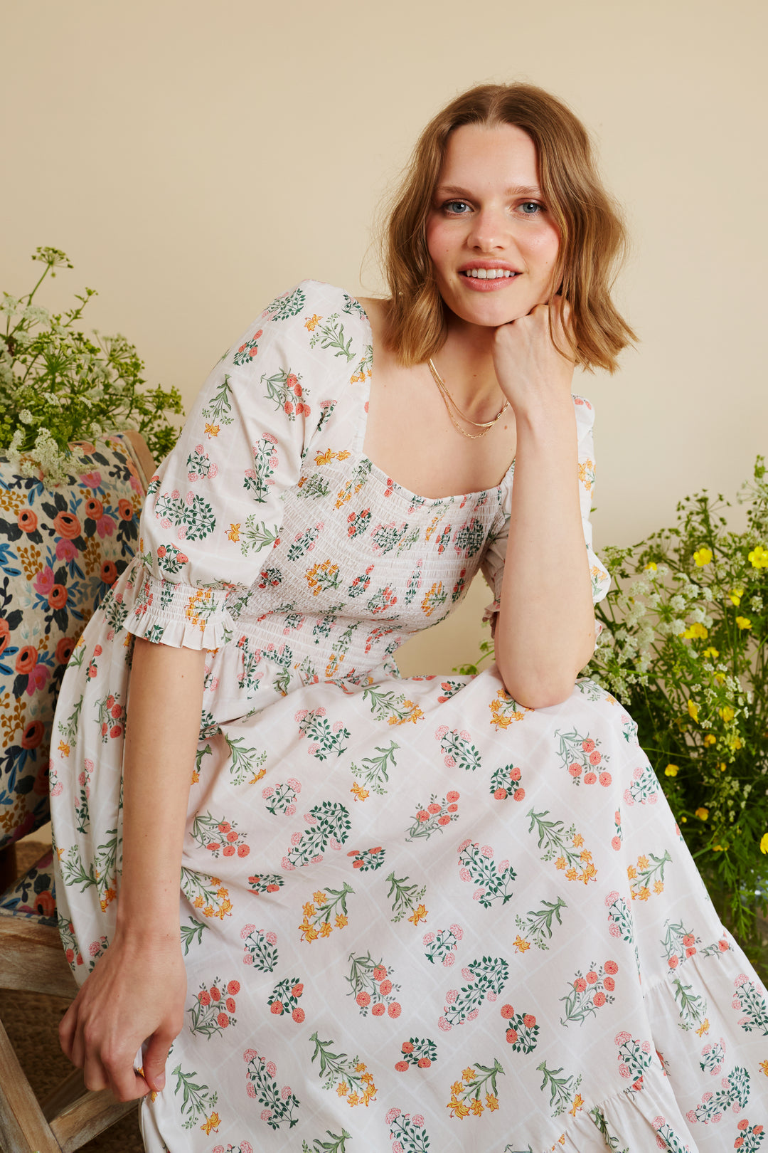 THE BEST SHIRRED BUST DRESSES TO WEAR NOW.