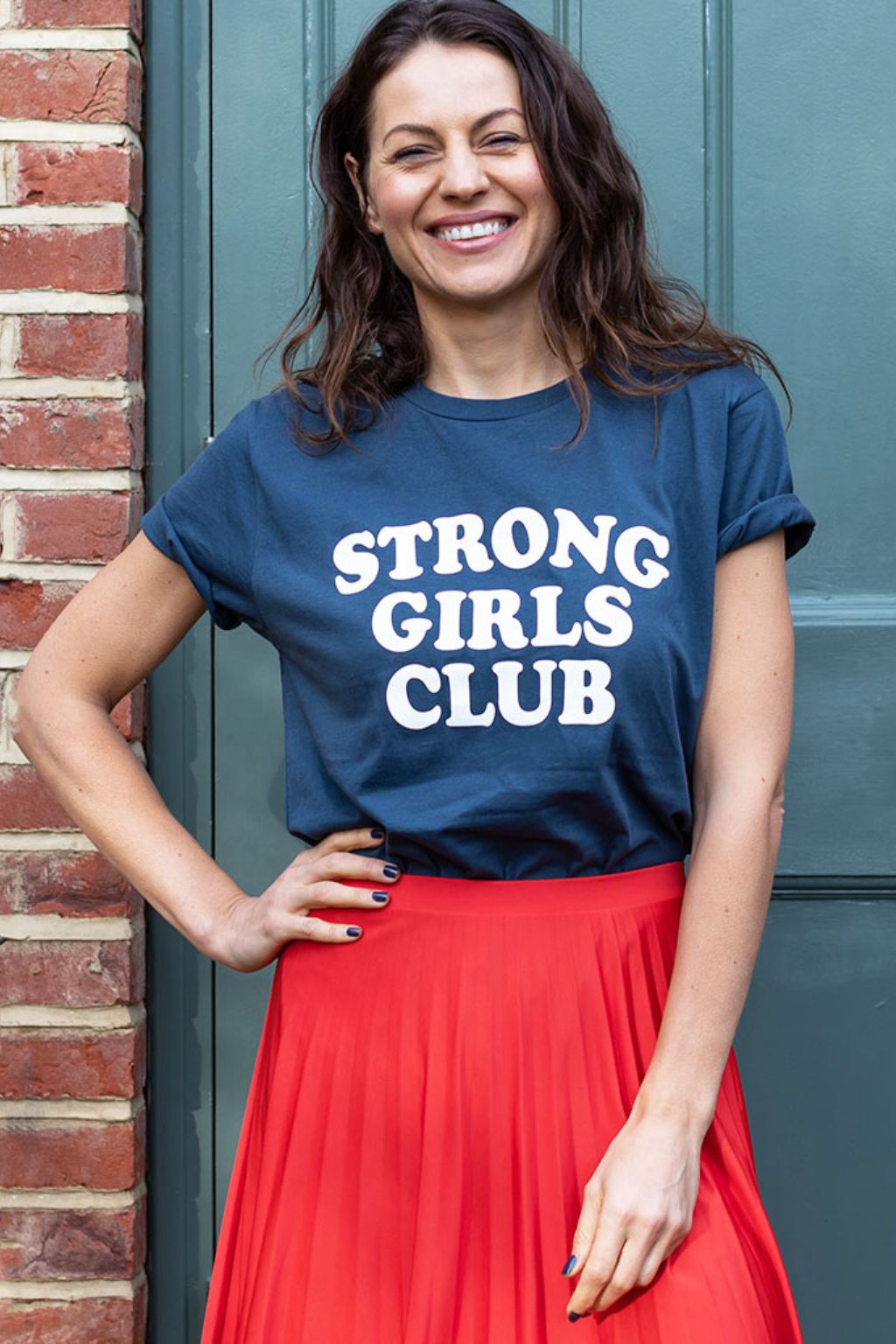 Navy Strong Girls Club T-Shirt