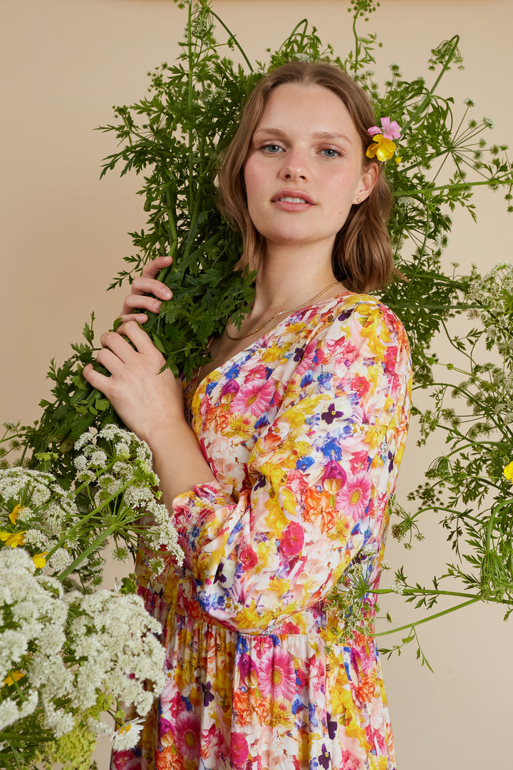 True Bloom Midi Dress