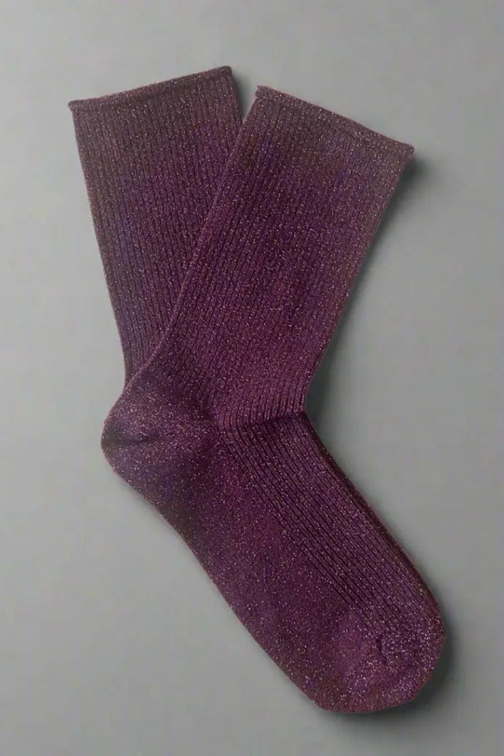 Klue Wine Glitter Socks