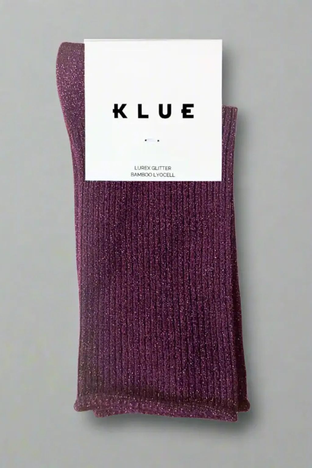 Klue Wine Glitter Socks