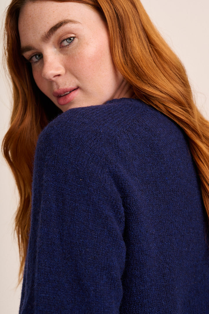 Astrid Lambswool Jumper - Night Sky