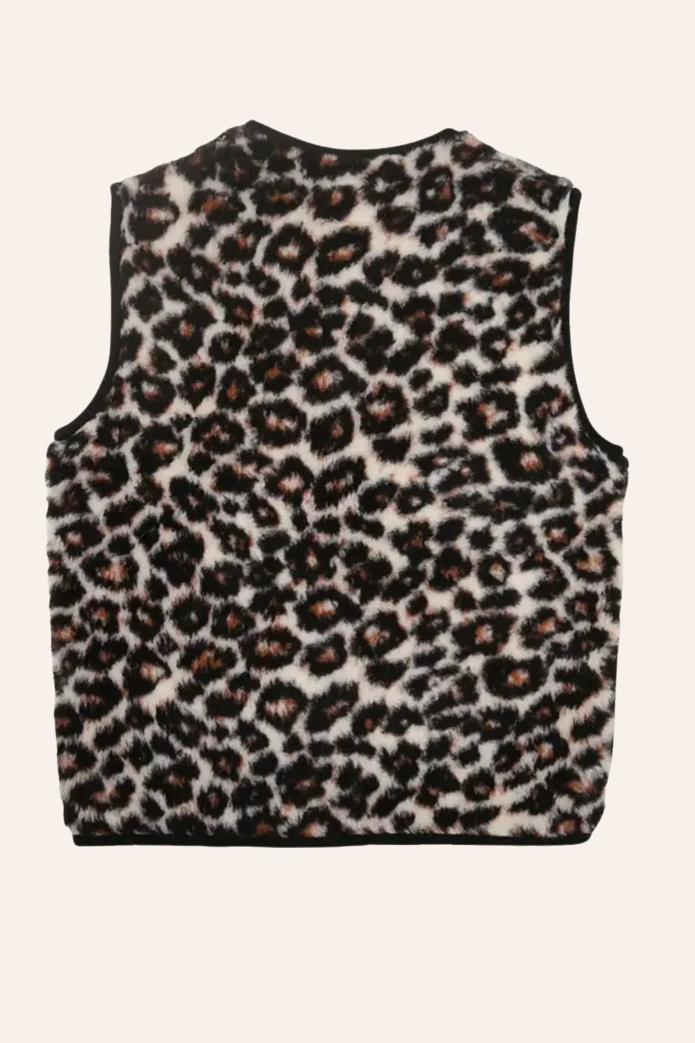 Coldbreaker Peptico Vest - Leopard – back view / styled detail
