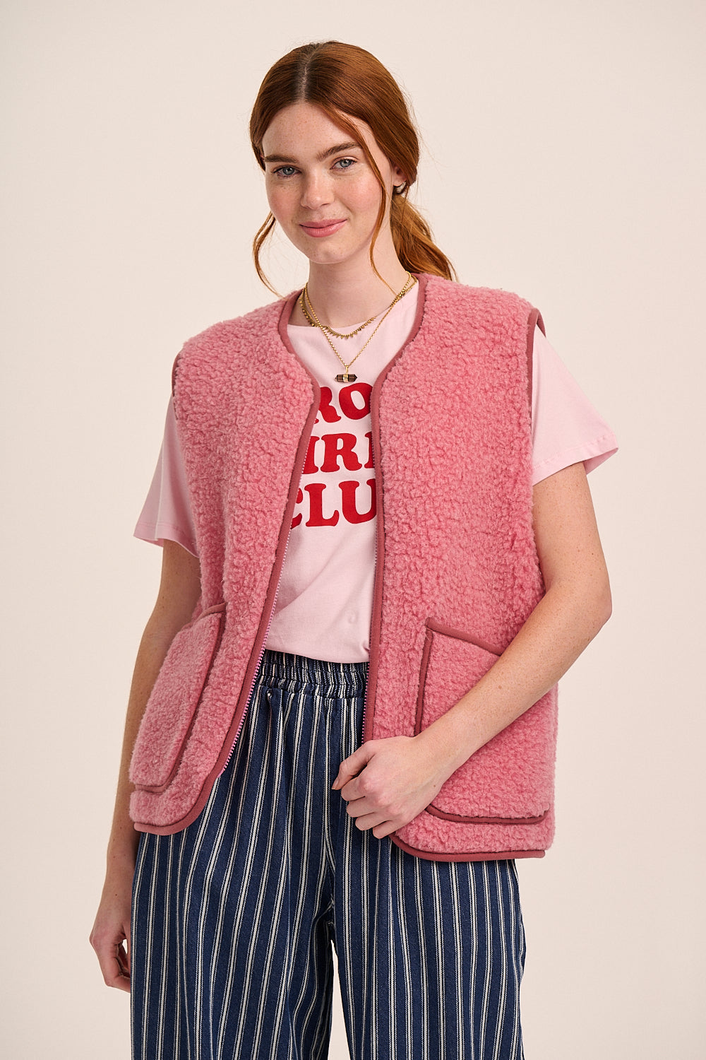 Coldbreaker Peptico Vest - Pink – Gilet from Mutha.Hood