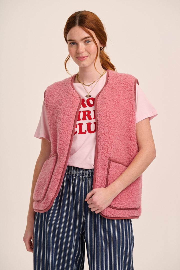 Coldbreaker Peptico Vest - Pink – Gilet from Mutha.Hood