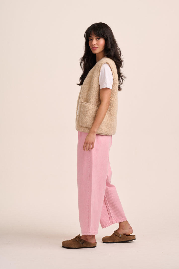 Coldbreaker Peptico Vest - Stone – back view / styled detail