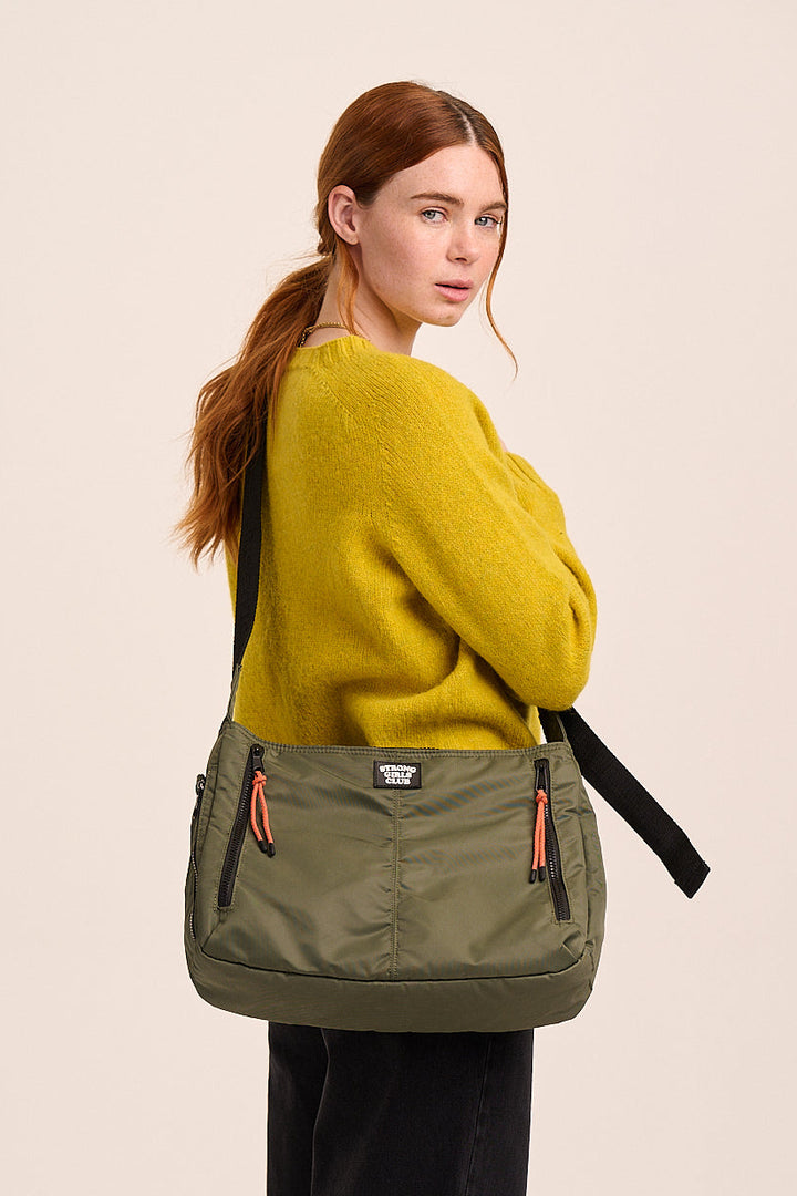 Everyday bag in khaki green