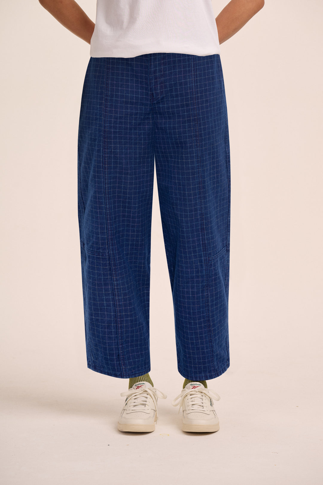 Issy Rainbow Grid Cotton Pull-On Jeans – Mutha.Hood