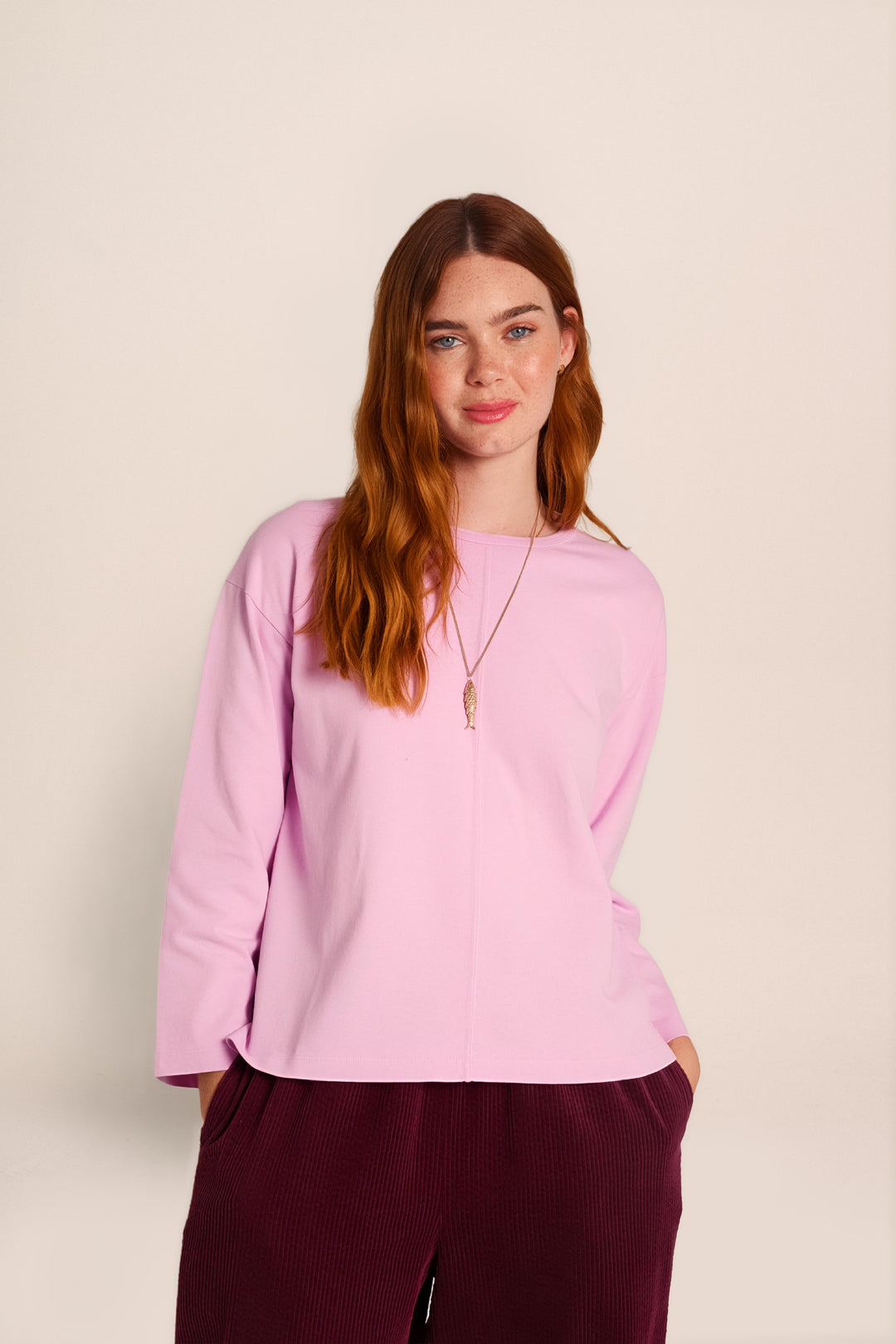 Marlow Lilac long sleeved top
