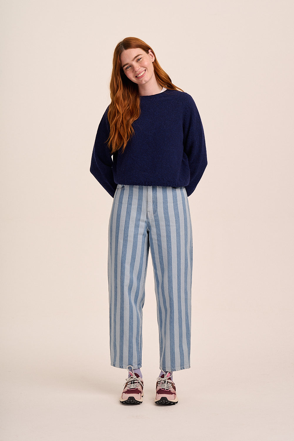 Astrid Lambswool Jumper - Night Sky