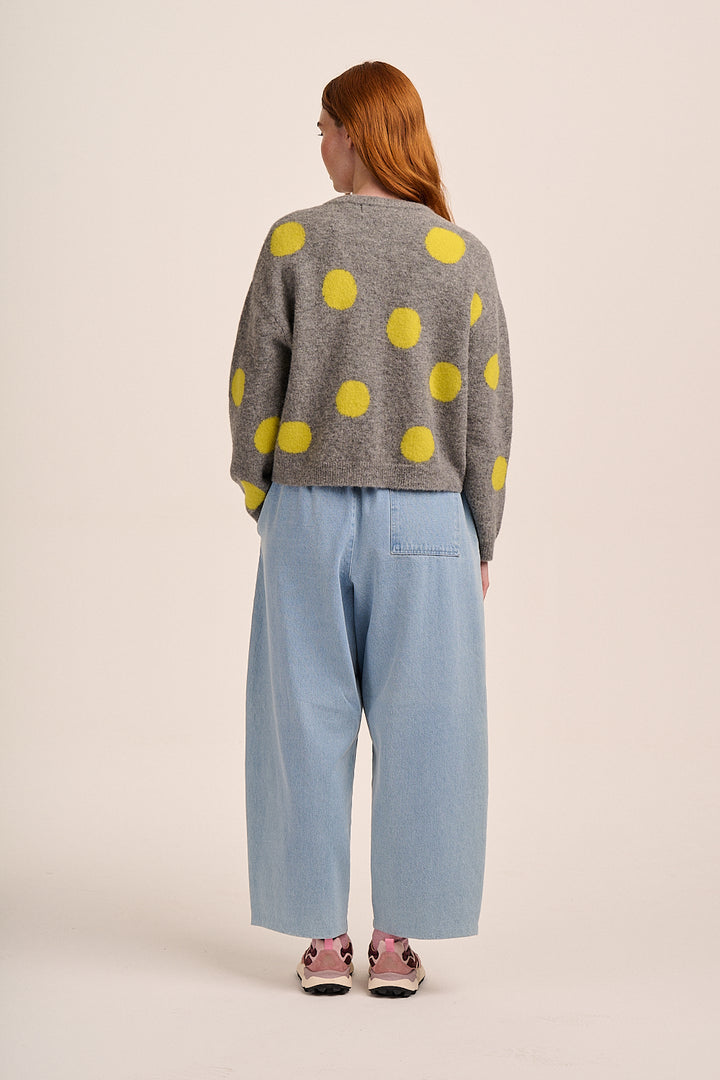 Pip Alpaca Polka Dot Cardigan