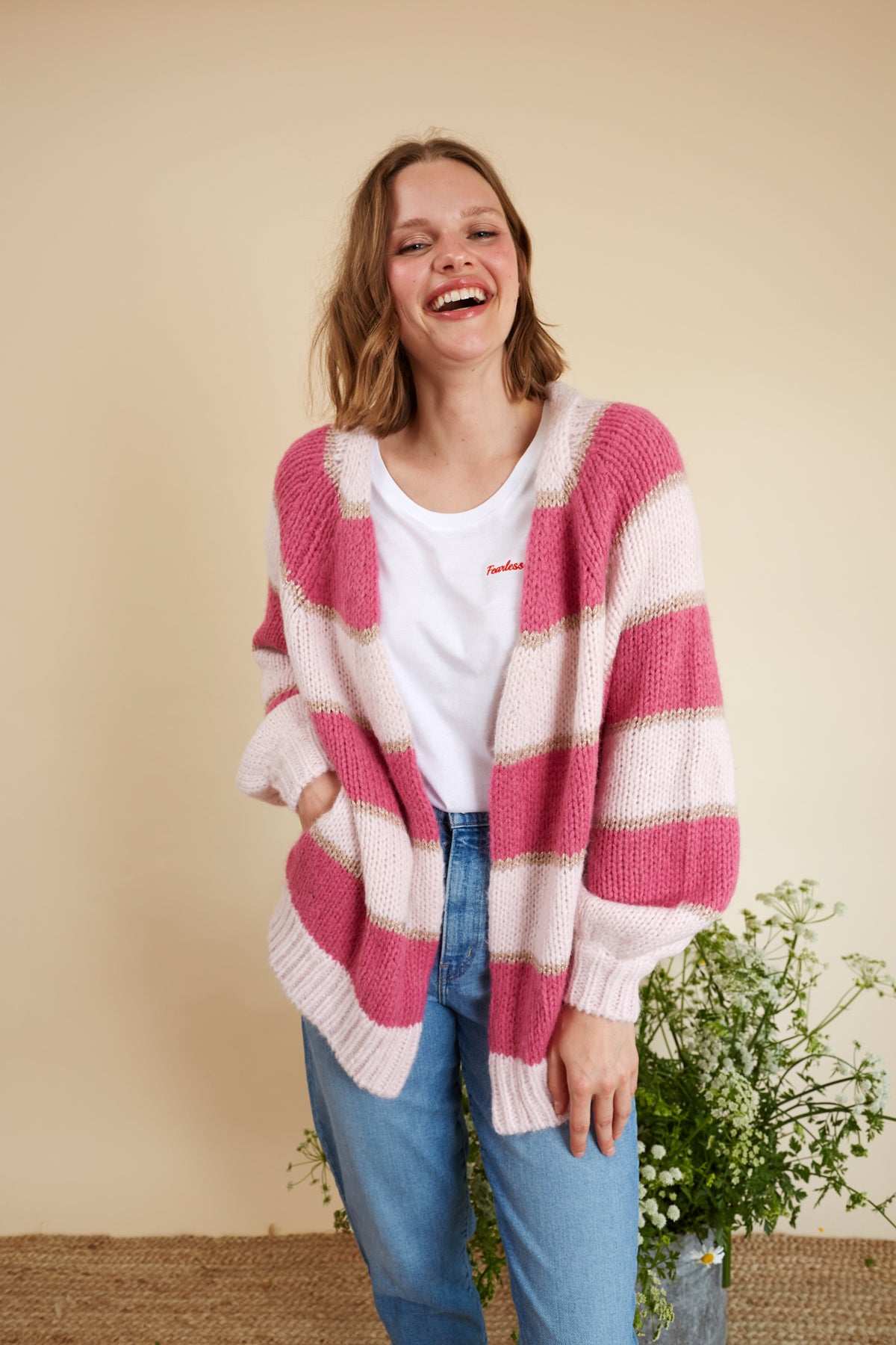 Cardigan stripe hot sale