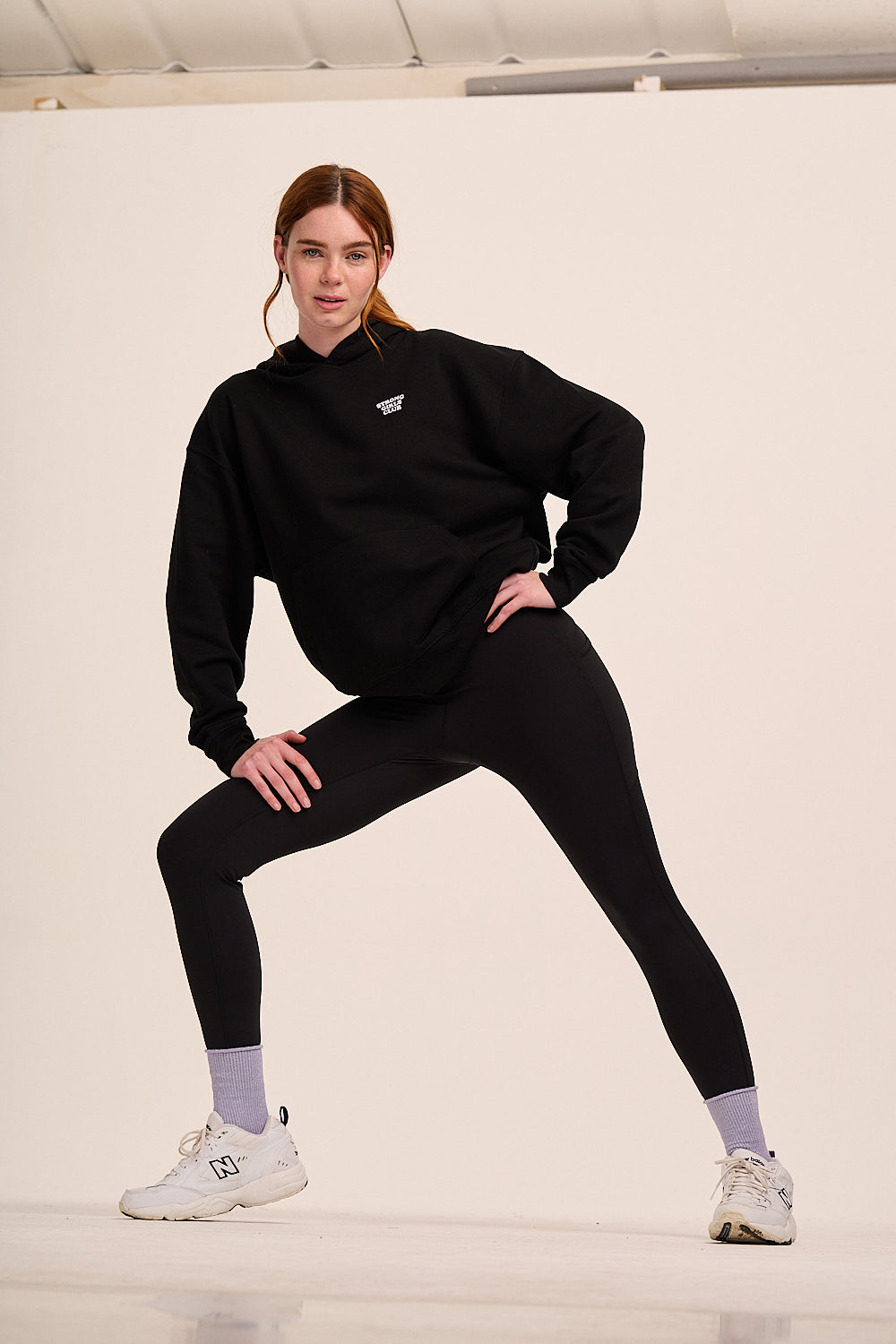 Strong Girls Club Hoodie - Black