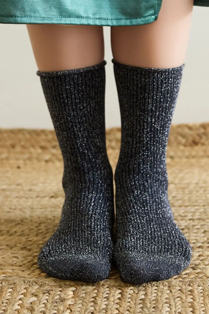 Klue Glitter Socks - Grey
