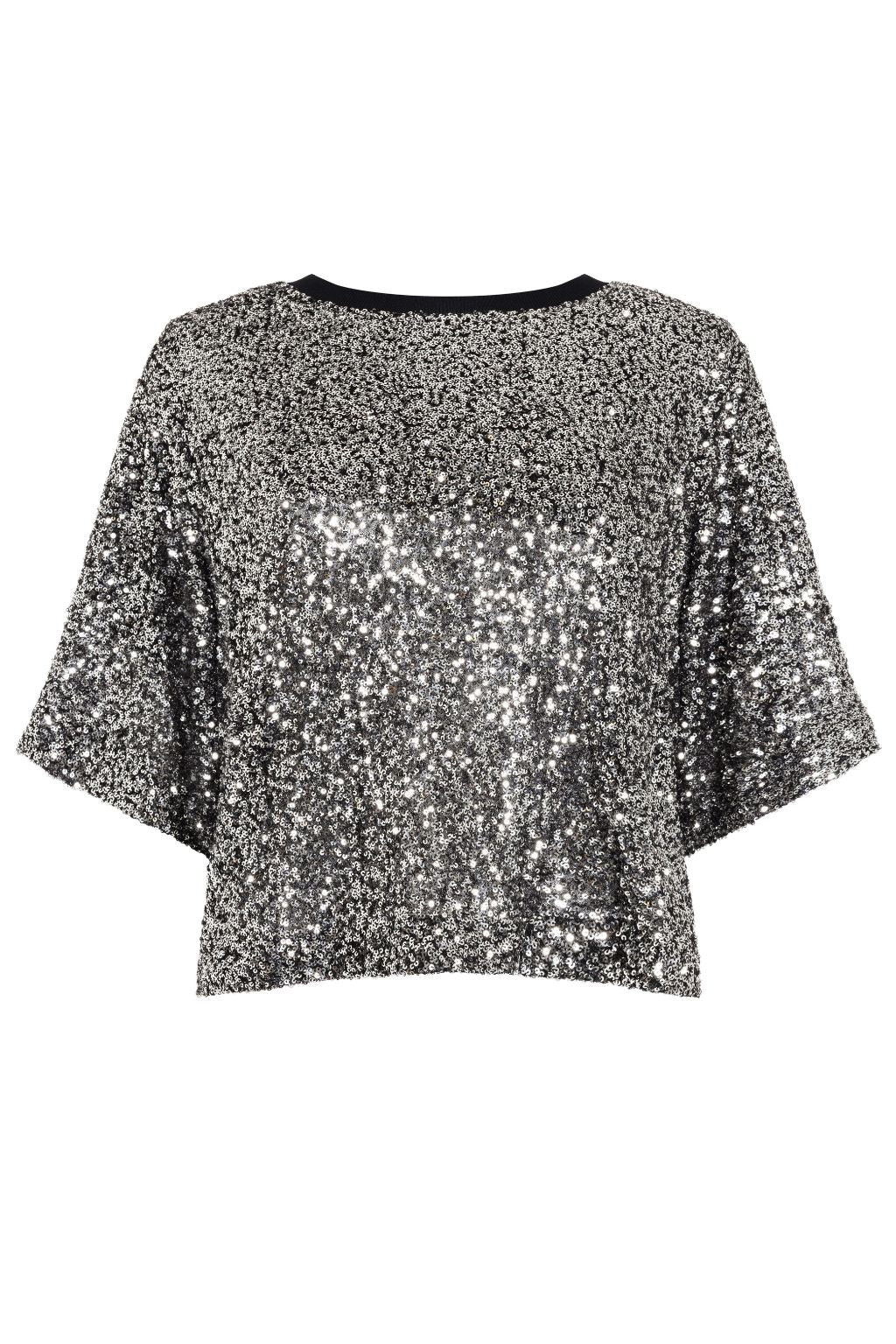 Alice Boxy Sequin TShirt