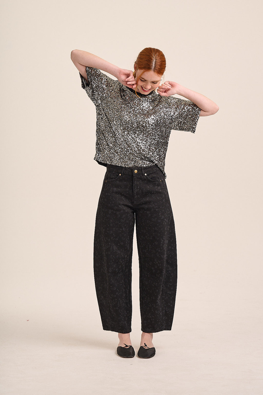 Ginny Jean - Black Floral
